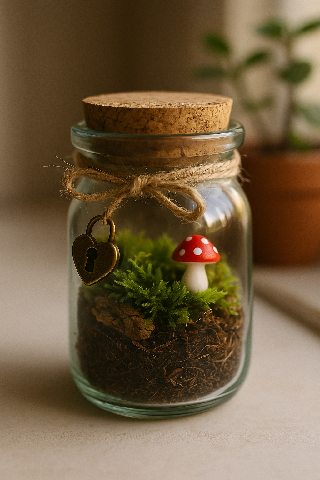 Living Moss Jars