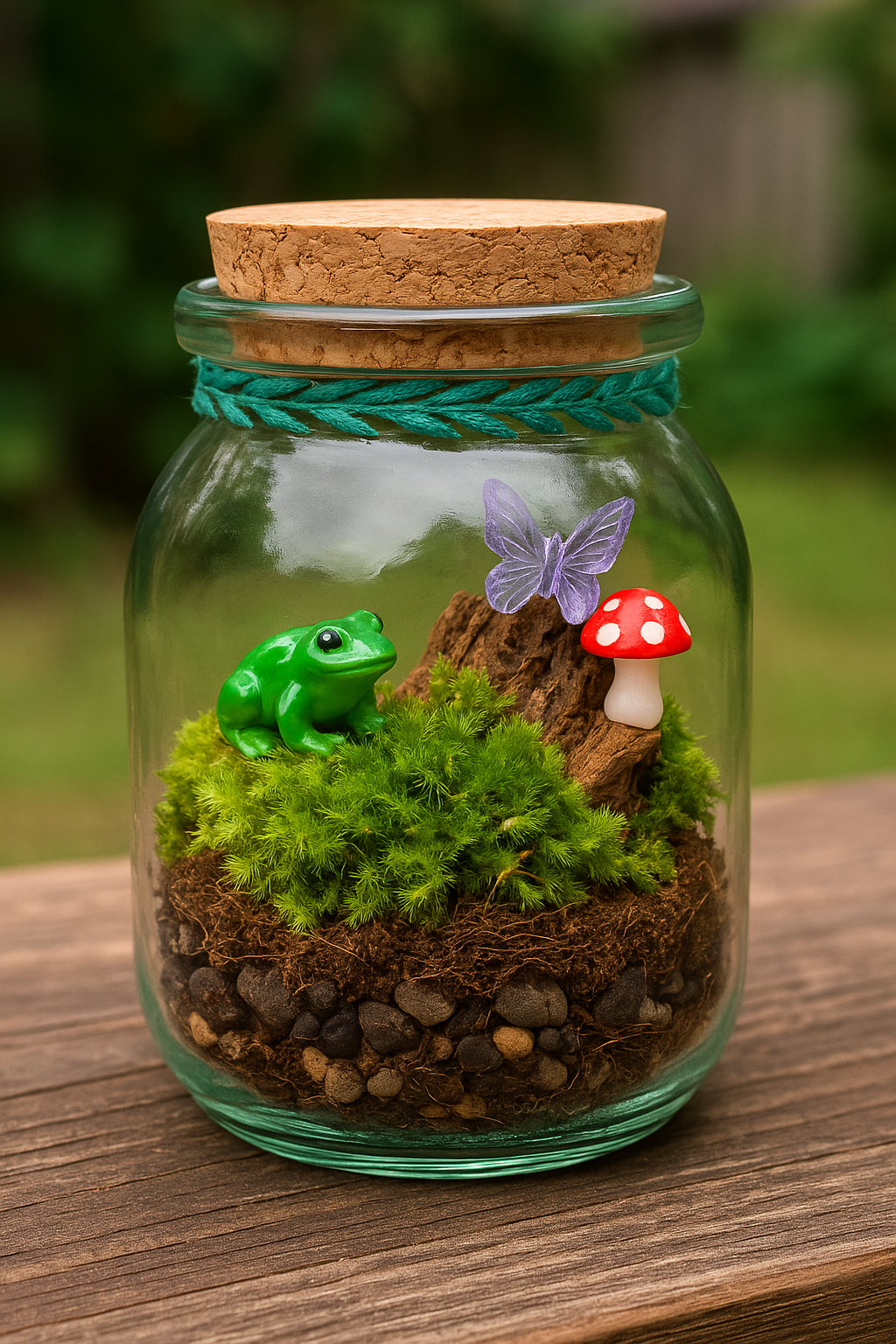 Living Moss Jars